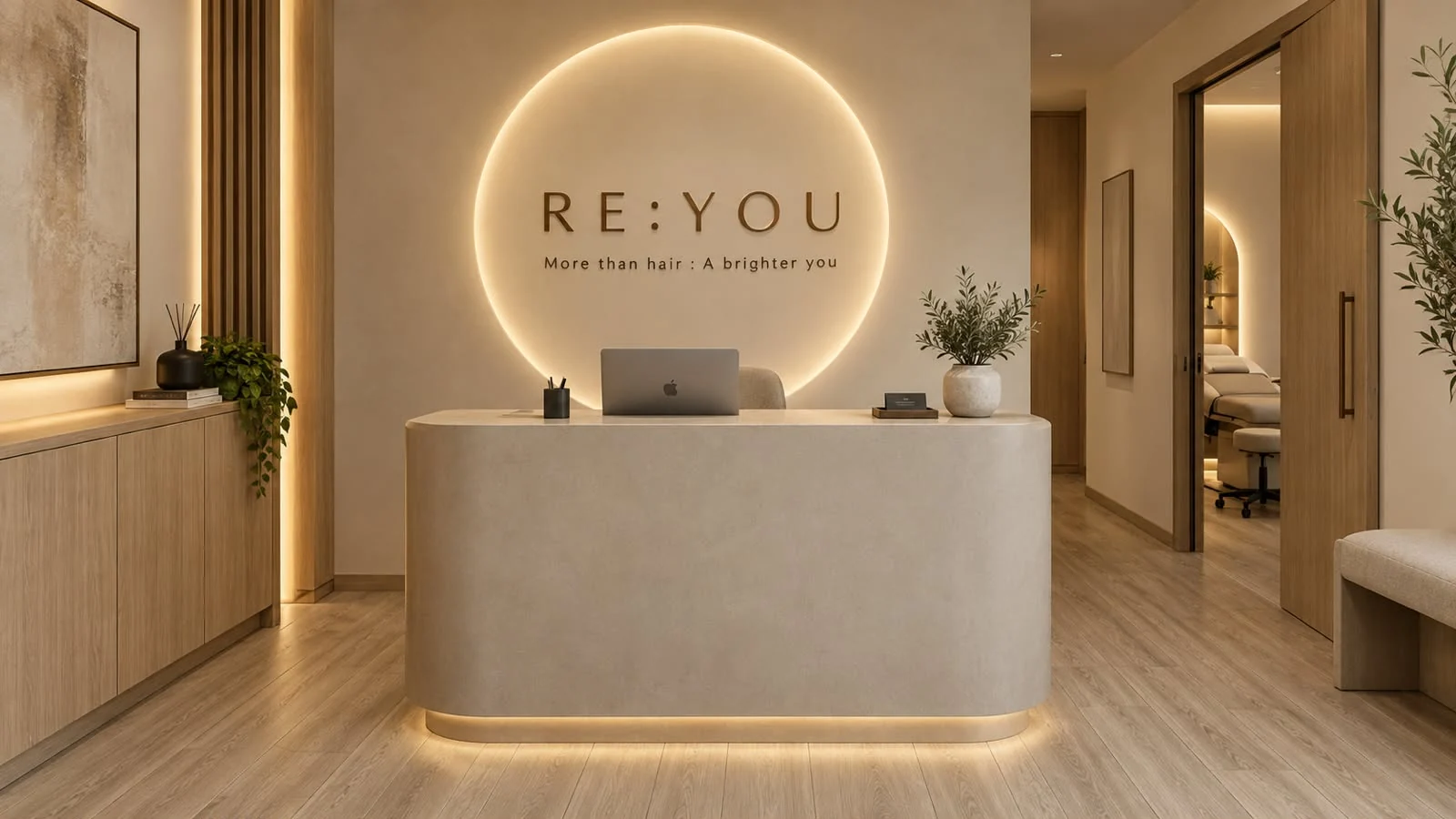 RE:YOU Reception design concept