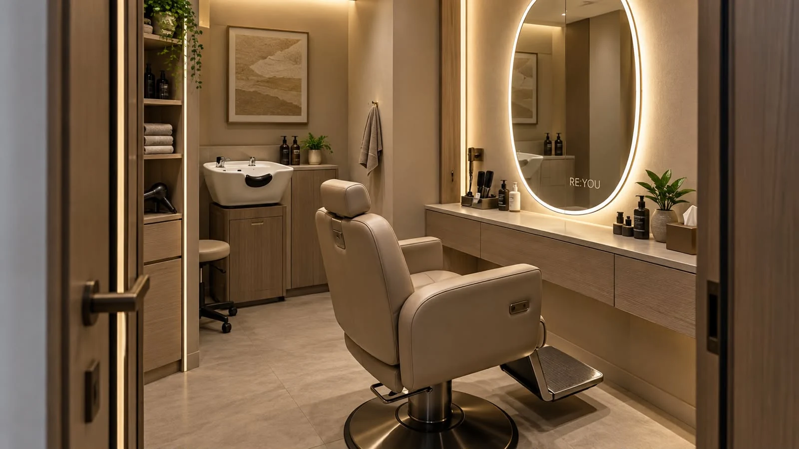 RE:YOU private styling room concept